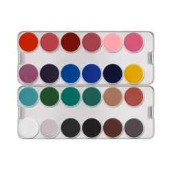 Kryolan Supracolor Palette 24 Colors AC (1008) Kryolan Professional Make-Up