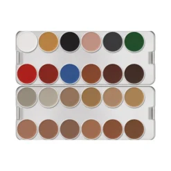 Kryolan Professional Make-Up Kryolan Aquacolor Palette 24 Colors