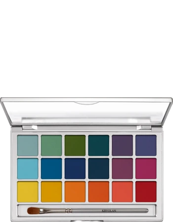 Kryolan Eye Shadow Variety 18 Color Palettes