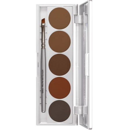 Kryolan Eyebrow Powder Palette 5 Colors Kryolan Professional Make-Up