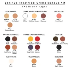 Ben Nye Theatrical Creme Makeup Kit