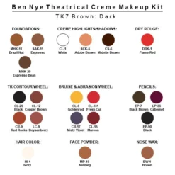 Ben Nye Theatrical Creme Makeup Kit