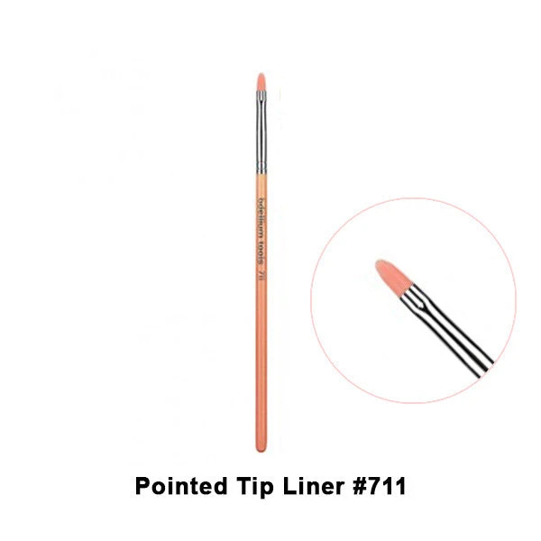 Bdellium Tools Pink Bambu Brushes For Eyes Kits & Tools