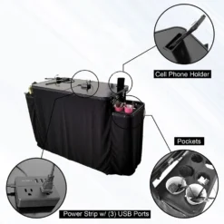 Tuscany Pro Chairs Kits & Tools Tuscany Pro Portable Lightweight Beauty Station (CCBS-100)