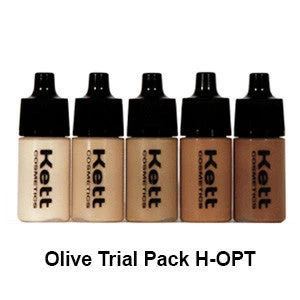 Kett Hydro Foundation Trial Pack (5 Count Of 6ml Bottles)