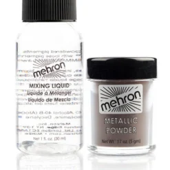 Mehron Metallic Powder With Mixing Liquid