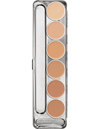 Kryolan Dermacolor Camouflage Creme Palette 6 Colors