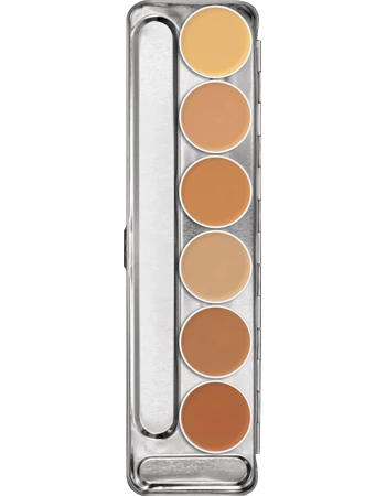 Kryolan Dermacolor Camouflage Creme Palette 6 Colors