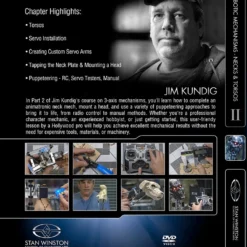 Kits & Tools Stan Winston Studio 3-Axis Robotic Mechanisms Animatronic Necks & Torsos (DVD)