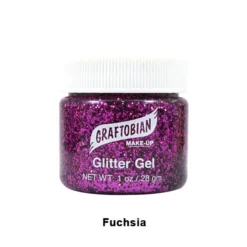 Graftobian Glitter Gel For Skin 1oz.