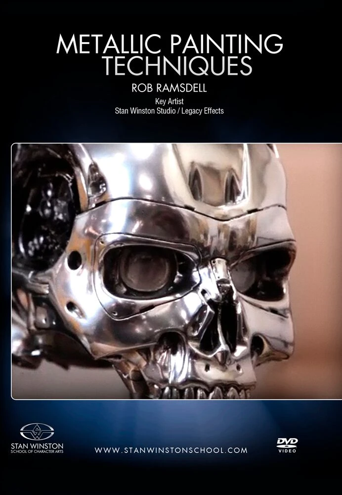 Stan Winston Studio Metallic Painting Techniques - Robot Finishes (Terminator) (DVD)