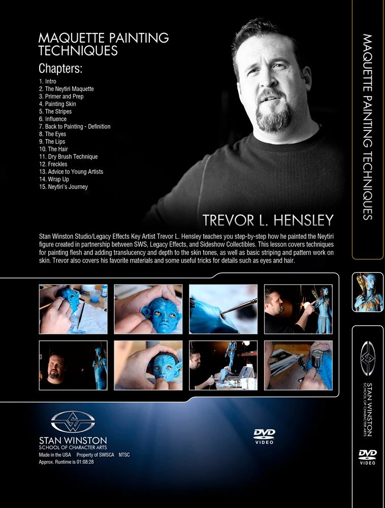 Stan Winston Studio Maquette Painting Techniques (DVD)