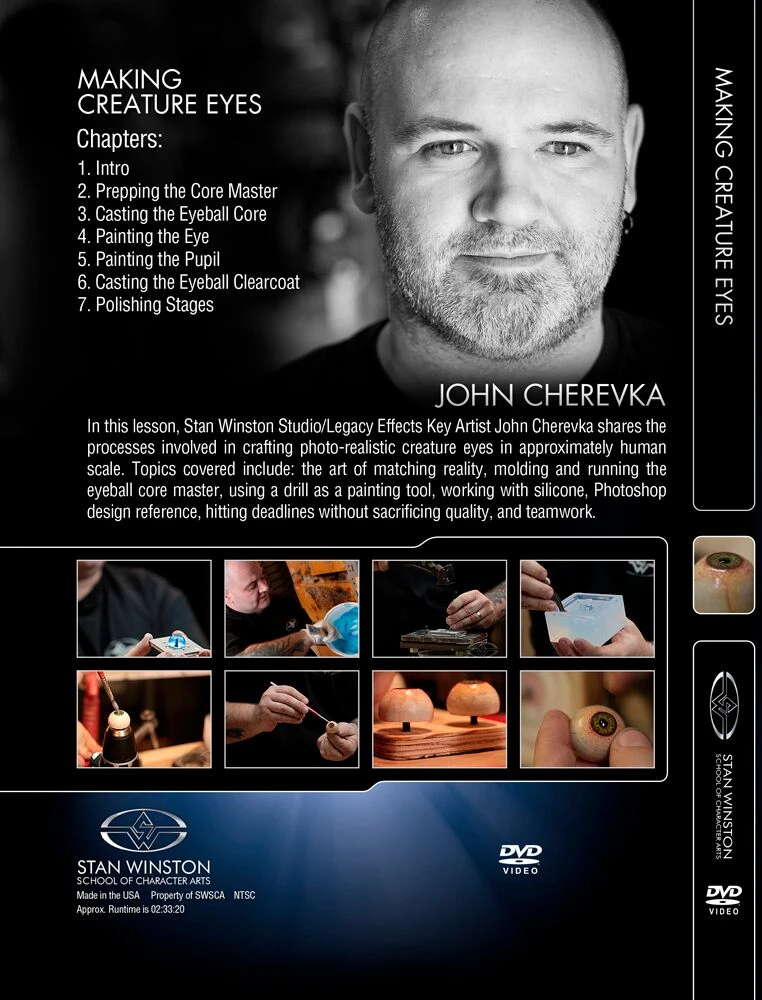 Stan Winston Studio Making Creature Eyes (DVD)