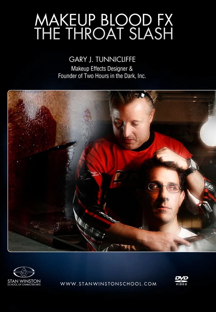 Stan Winston Studio Makeup Blood FX - The Throat Slash (DVD) Kits & Tools