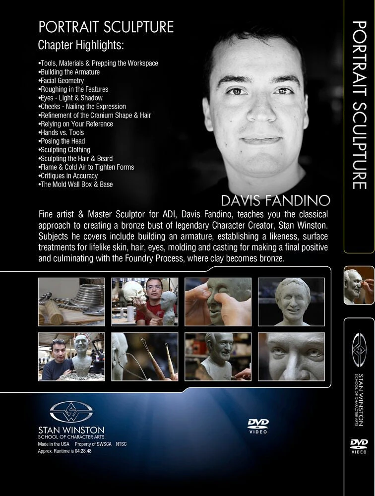 Stan Winston Studio Portrait Sculpture (DVD)