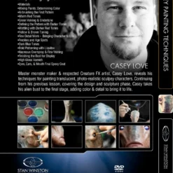 Stan Winston Studio Sculpey Painting Techniques (DVD) Kits & Tools