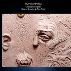 Stan Winston Studio Sculpture Techniques Textures & Forms (DVD) Kits & Tools