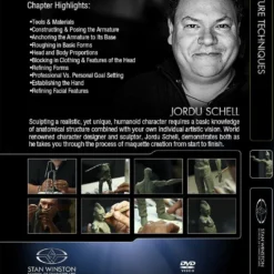 Stan Winston Studio Sculpture Techniques How To Sculpt A Humanoid Maquette (DVD) Kits & Tools