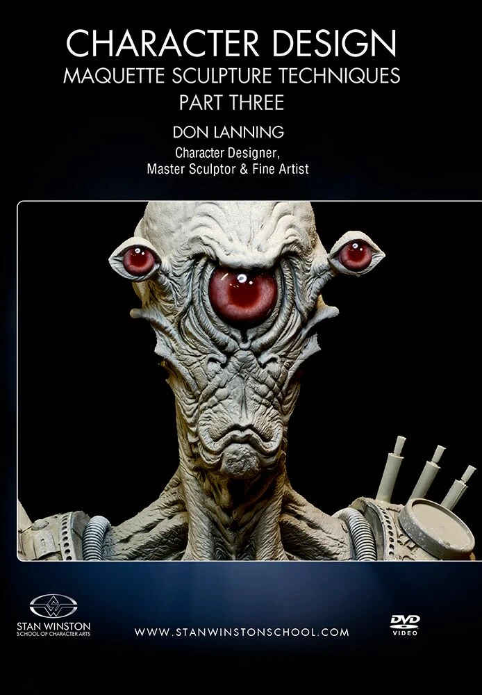 Kits & Tools Stan Winston Studio Character Design - Maquette Sculpture Techniques (DVD)
