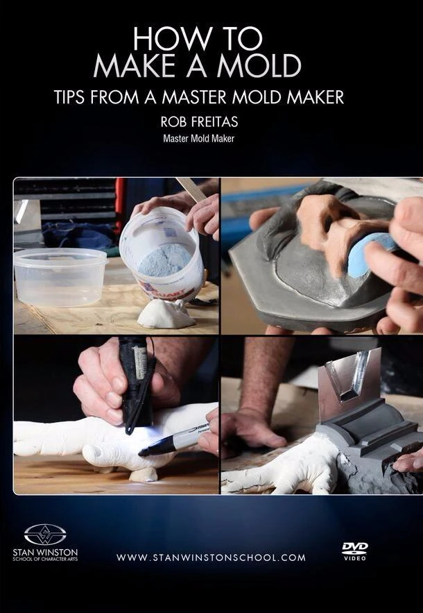 Stan Winston Studio How To Make A Mold - Mold-Making Tips From A Master (DVD)