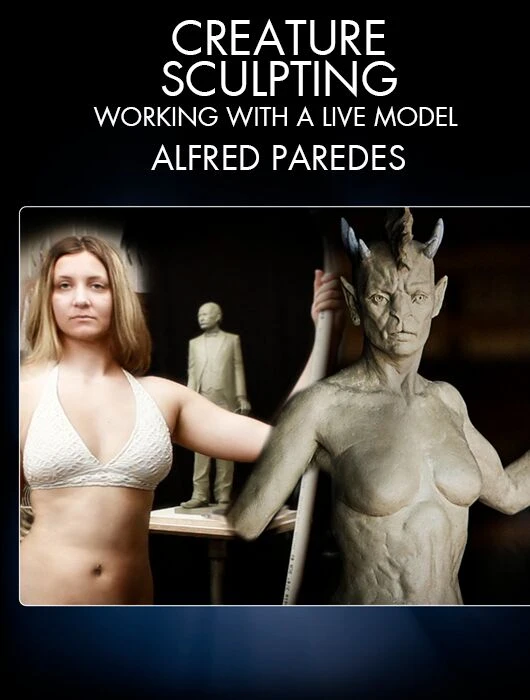 Stan Winston Studio Creature Sculpting - Working With A Live Model (DVD)