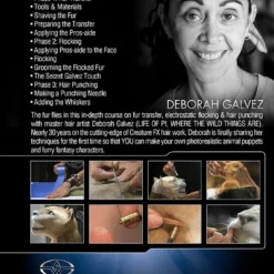 Kits & Tools Stan Winston Studio Fur Transfer, Flocking & Hair Punching (DVD)