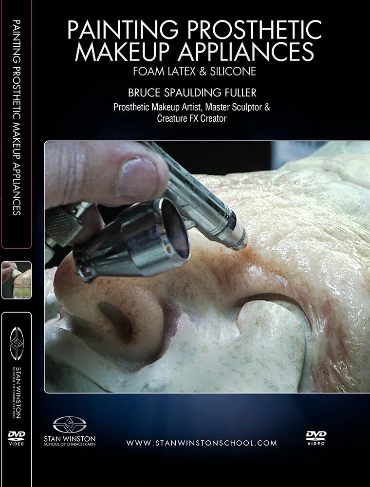 Stan Winston Studio Painting Prosthetic Makeup Appliances - Foam, Latex, Silicone (DVD)