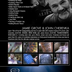 Stan Winston Studio How To Body Paint - The Art Of Painting Skin (DVD)