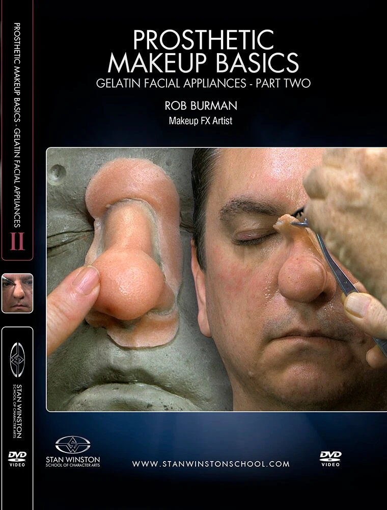 Stan Winston Studio Prosthetic Makeup Basics - Gelatin Facial Appliances (DVD)