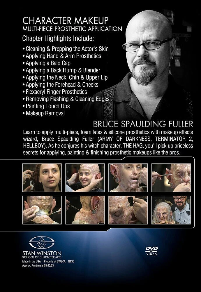 Stan Winston Studio Character Makeup - Multi-Piece Prosthetic Application (DVD)