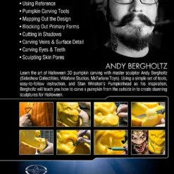 Kits & Tools Stan Winston Studio 3D Pumpkin Carving (DVD)