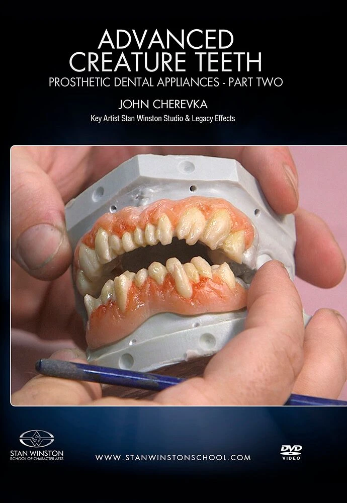 Stan Winston Studio Advanced Creature Teeth Prosthetic Dental Appliances (DVD) Kits & Tools