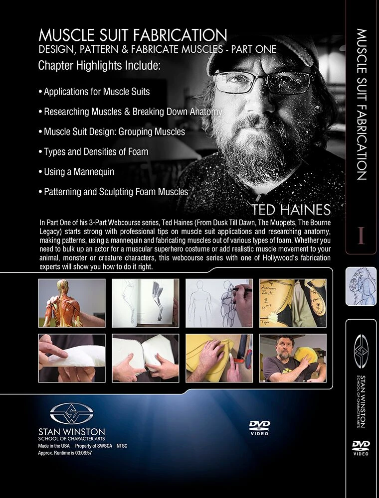 Stan Winston Studio Muscle Suit Fabrication (DVD)