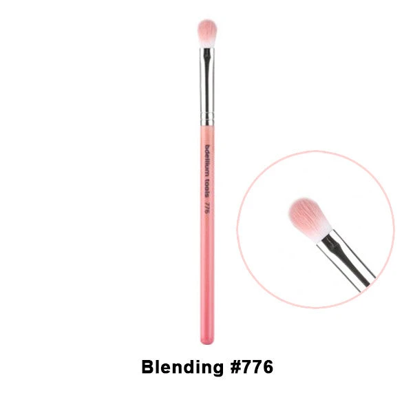 Bdellium Tools Pink Bambu Brushes For Eyes Kits & Tools