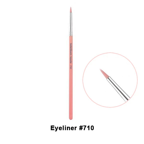 Bdellium Tools Pink Bambu Brushes For Eyes Kits & Tools