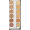 Kryolan Professional Make-Up Kryolan Dermacolor Camouflage Creme Palette 12 Colors - (A)
