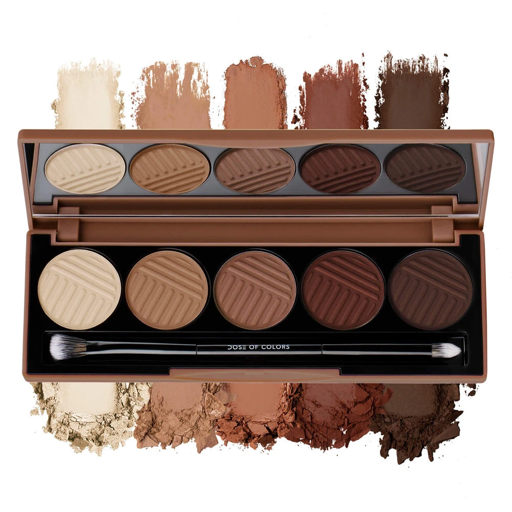 Dose Of Colors Baked Browns Eyeshadow Palette