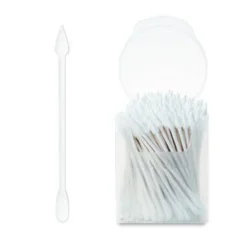 Camera Ready Cosmetics Point And Flat Oval Tip Swab - 120pc.