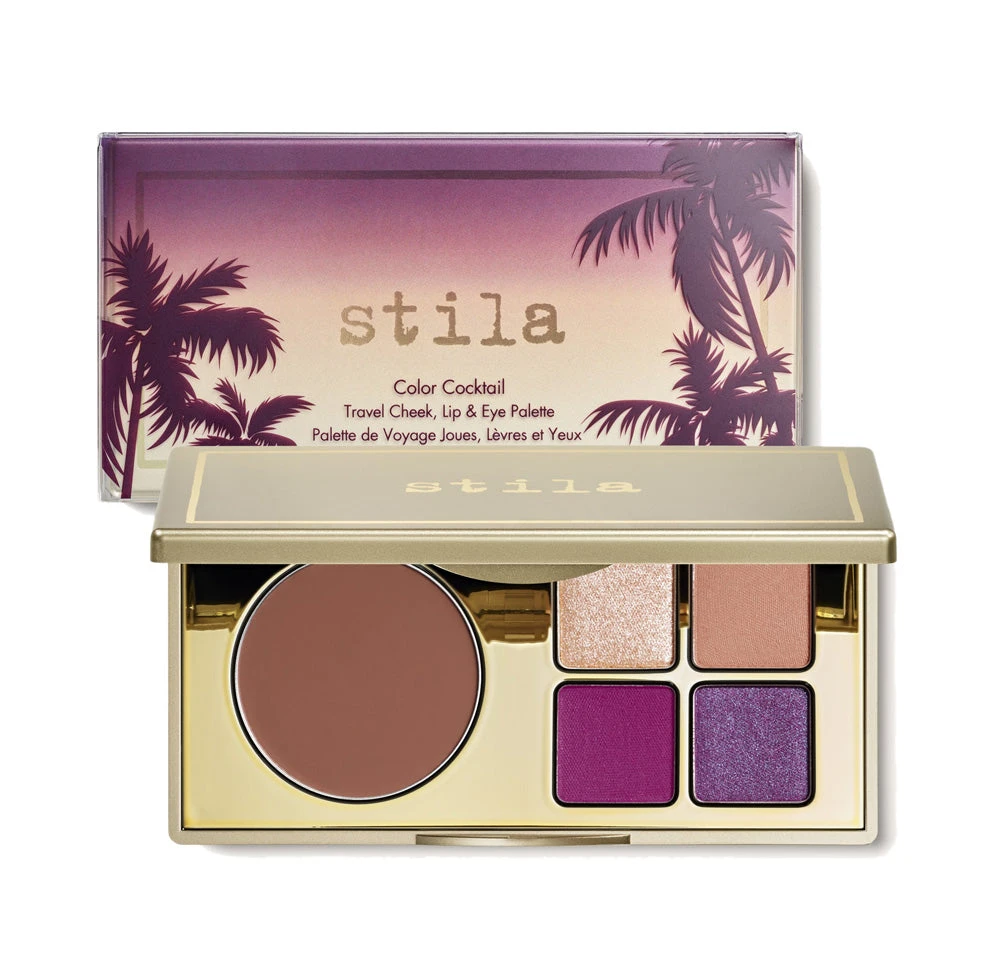 Face Stila Color Cocktail Travel Cheek, Lip & Eye Palette