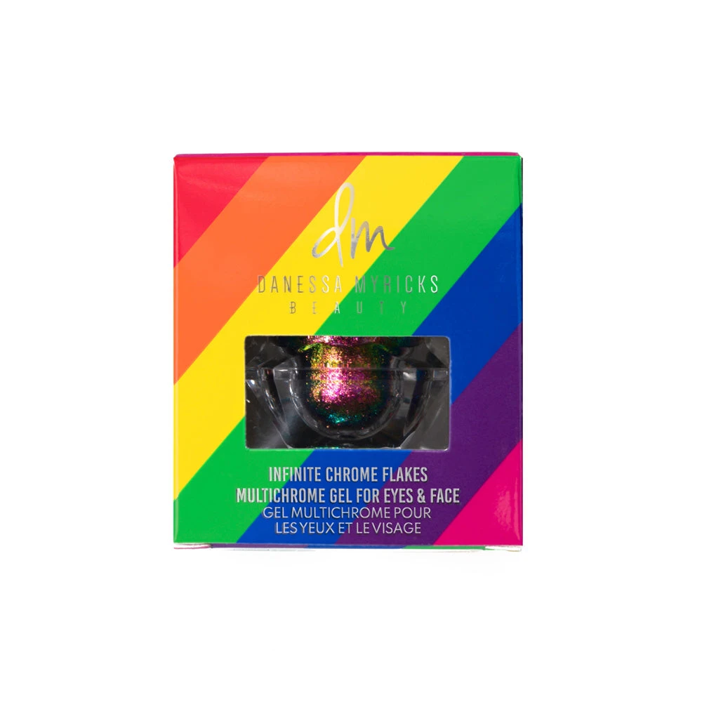 Danessa Myricks Beauty Infinite Chrome Flakes Pride New