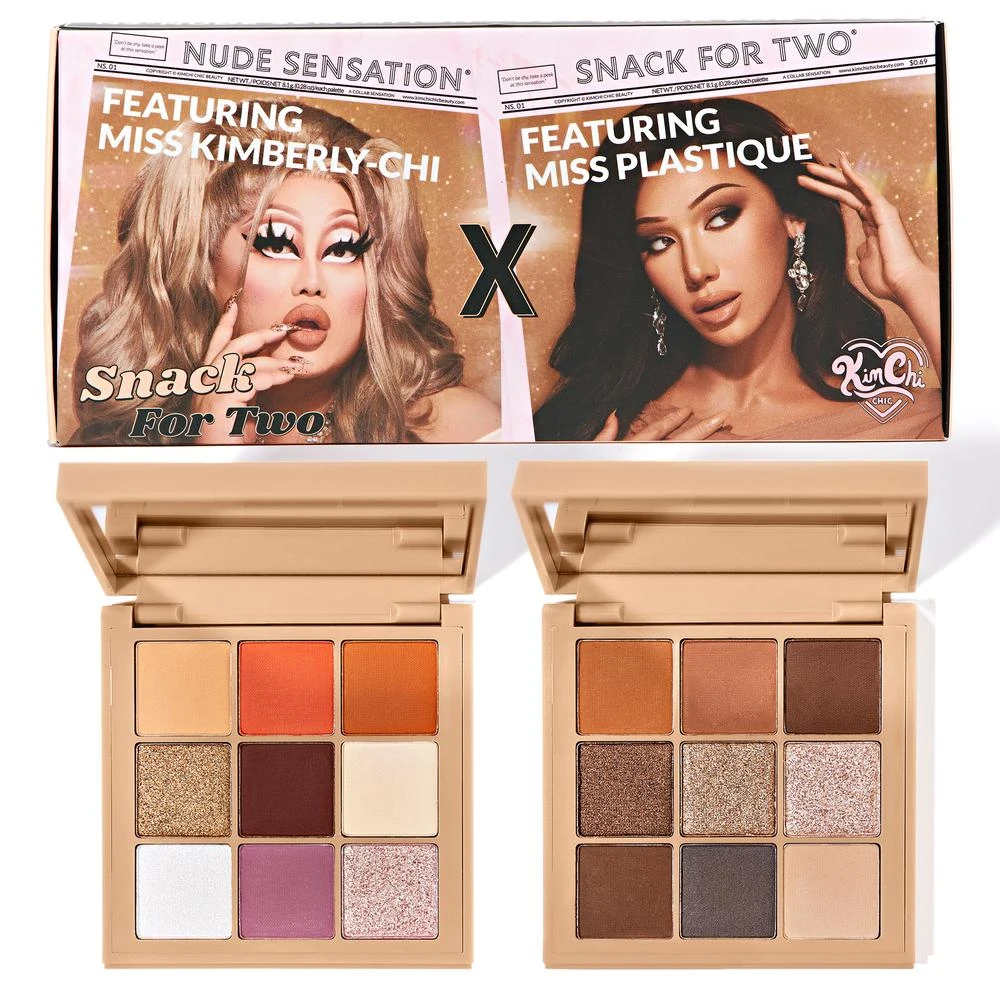 KimChi Chic Beauty Nude Sensation: Snack For Two Eyeshadow Palette