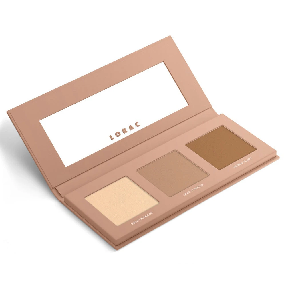 LORAC Petite PRO Contour Palette 1 Light-Medium Face