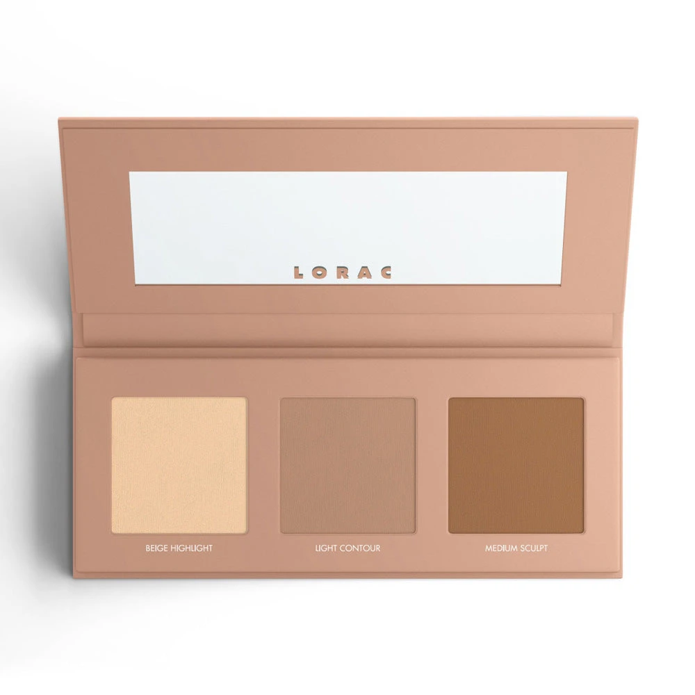 LORAC Petite PRO Contour Palette 1 Light-Medium Face