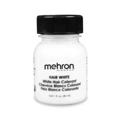 Mehron Hair White/Silver
