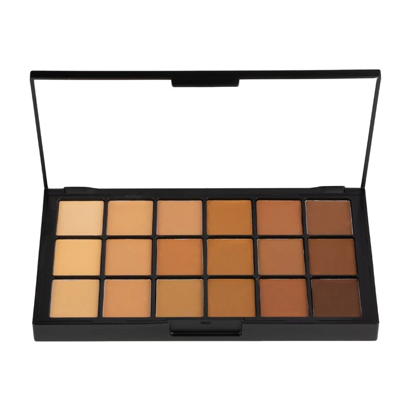 Ben Nye Matte HD Foundation Palette - 18 Colors