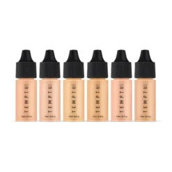 Temptu Perfect Canvas Hydra Lock Airbrush Foundation 6-pack Light/Medium Face