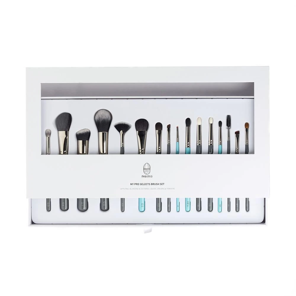 MYKITCO My Pro Selects Makeup Brush Set