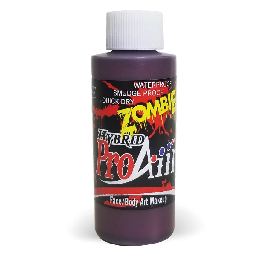 ProAiir Hybrid Waterproof Face & Body Paint Zombie