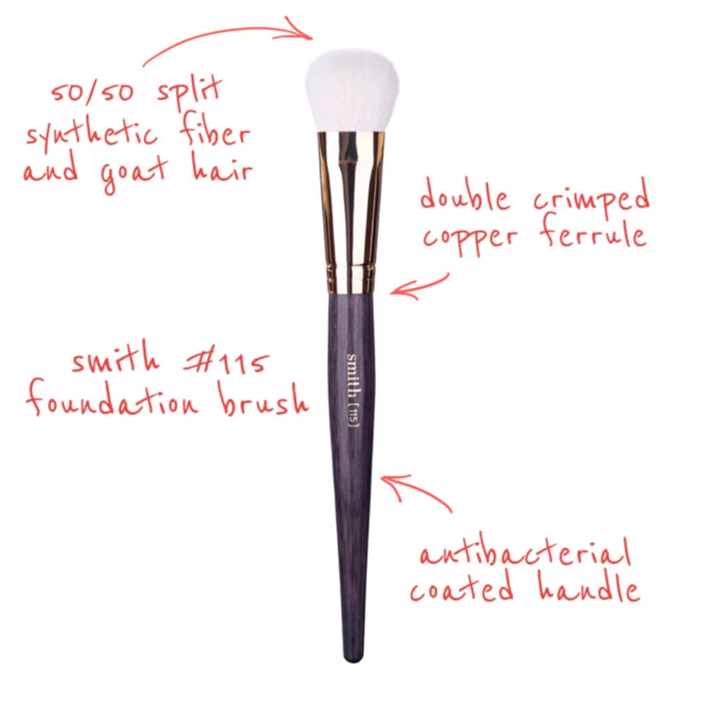Smith Cosmetics 115 Foundation Brush Kits & Tools
