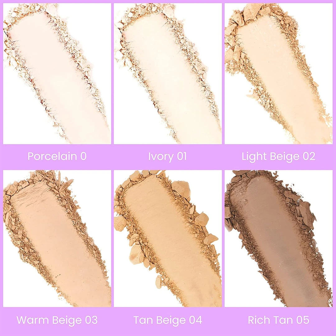 True + Luscious Sheer Halo Velvet Matte Oil Control Pressed Powder New